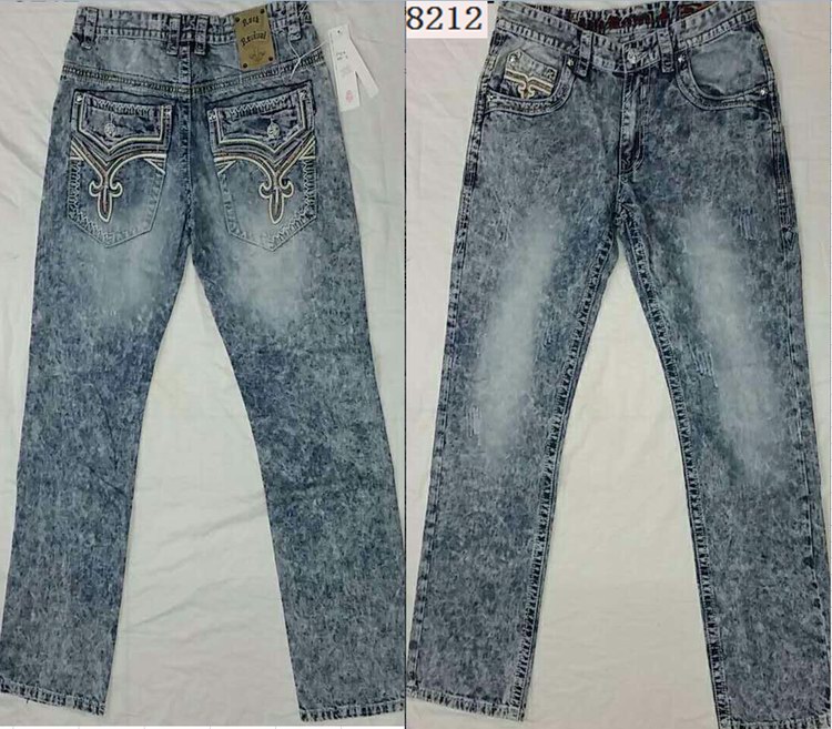 Rock Revival long jeans man 32-42-031